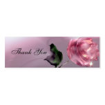 Thank You Wedding Favour Tag business cards