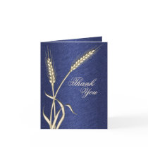 Thank you wedding template cards
