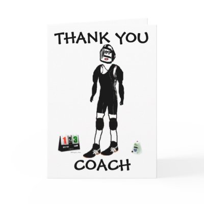 Cartoon Wrestling Coach