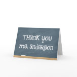 Thank your Teacher or Tutor! (add teachers name) cards