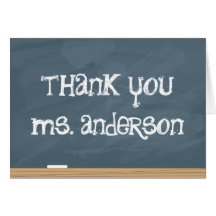 Thank your Teacher or Tutor! (add teachers name) Cards