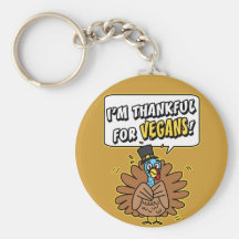 Thankful Turkey Key Chain