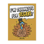 Thankful Turkey postcards