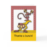 Thanks a Bunch, Monkey Card
