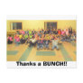 Thanks a BUNCH!! Postcard