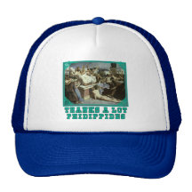 Thanks A Lot Phidippides Funny Marathon Tees Mesh Hats