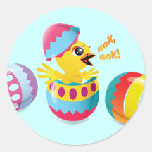 Thanks Easter Bunny, Bok, Bok! Sticker