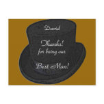 Thanks for Being Our Best Man Card Template