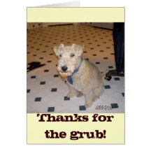 Thanks for the Grub! Card