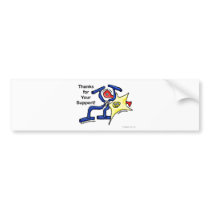 Thanks for Your Support Bumper Sticker