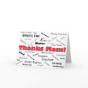 Thanks Mum! cards