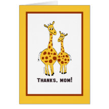 Thanks Mum Card