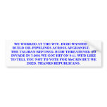 THANKS REPUBLICANS. bumper stickers