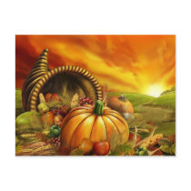 THANKSGIVING 2009 POSTCARD