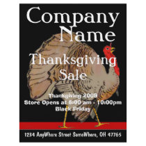 ThanksGiving Black Friday Sale Flyer