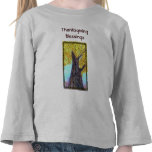 Thanksgiving Blessings -Toddler Girl T-shirts