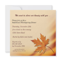 Thanksgiving Bounty Invitatin