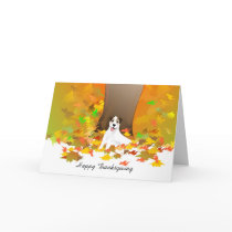 Thanksgiving Card - Jack Russell Dog Thanksgiving