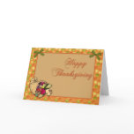 Thanksgiving Cornucopia Cards