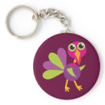 Thanksgiving Cute Turkey Keychain