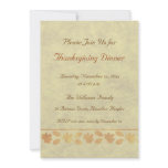 Thanksgiving Dinner invitations