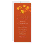 Thanksgiving Dinner Invitation