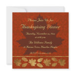 Thanksgiving Dinner invitations