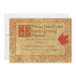 Thanksgiving Dinner invitations