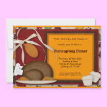 Thanksgiving Dinner invitations