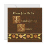 Thanksgiving Dinner