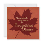 Thanksgiving Dinner Personalised Invites