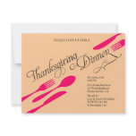 Thanksgiving Dinner Party Invitation