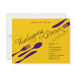 Thanksgiving Dinner Party Invitation
