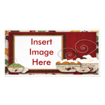 thanksgiving dinner photo card