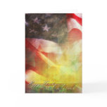 Thanksgiving Flag-Military Thanksgiving-Friend Greeting Cards