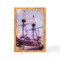 Thanksgiving Mayflower card (special friend)