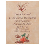 Thanksgiving Monogram C Flyer, Alphabet