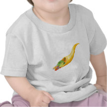 Thanksgiving or harvest festival cornucopia horn shirt