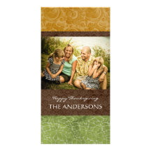 Thanksgiving Photo Card (4x8)