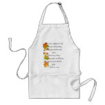 Thanksgiving poem aprons