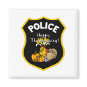 Thanksgiving Police magnets