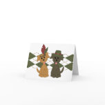 Thanksgiving Preppy Puppy cards