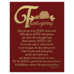 Thanksgiving - Psalm 100 Full Color Flyer