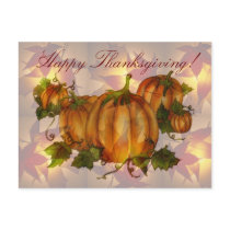 THANKSGIVING PUMPKIN PATCH by SHARON SHARPE Post Cards