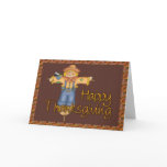 Thanksgiving Scarecrow Cards