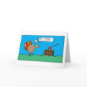 Thanksgiving turkey cartoon cards