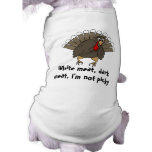 Thanksgiving Turkey Dog Shirt pet clothing