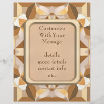 Thanksgiving Turkey Feathers Full Color Flyer