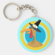 Thanksgiving Turkey Keychains