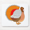 Thanksgiving Turkey mousepads